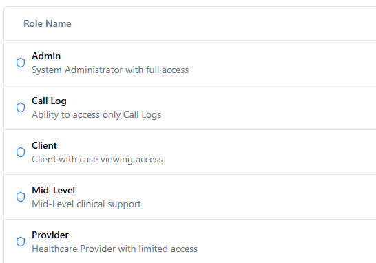 Multi-Role Collaboration interface